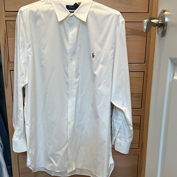 Polo by Ralph Lauren Men's Classic Fit White Dress Shirt - 18 34/35 - Picture 1 of 5